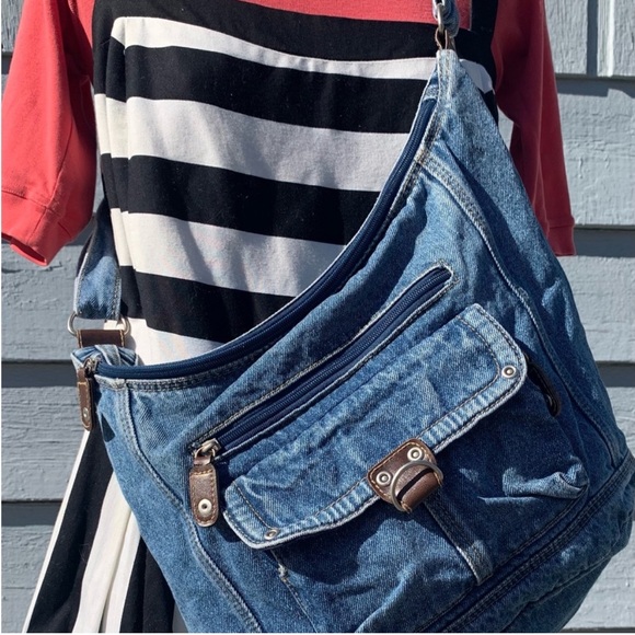 Hobo denim bag - Picture 1 of 8